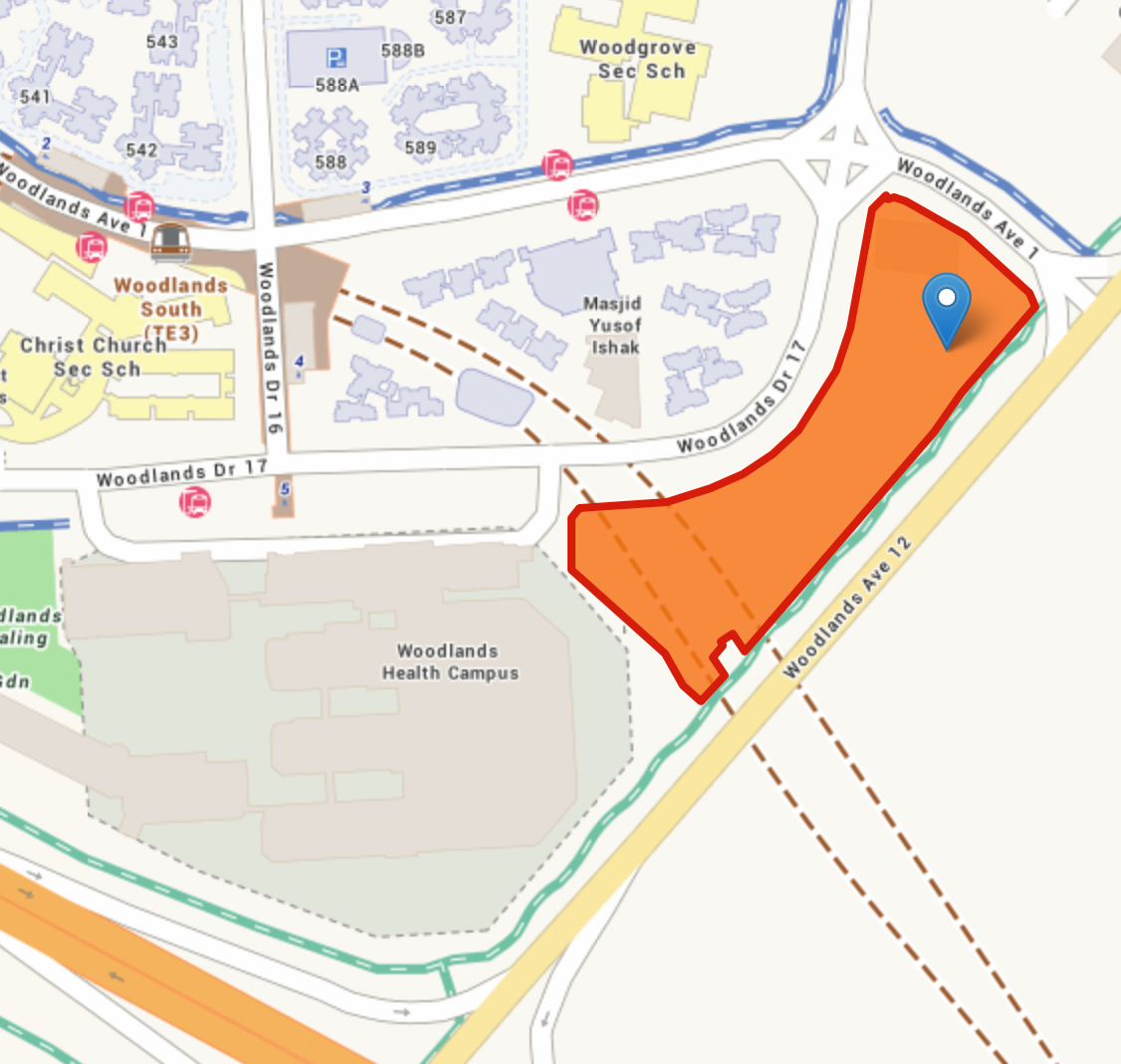 Otto Place EC Location Map